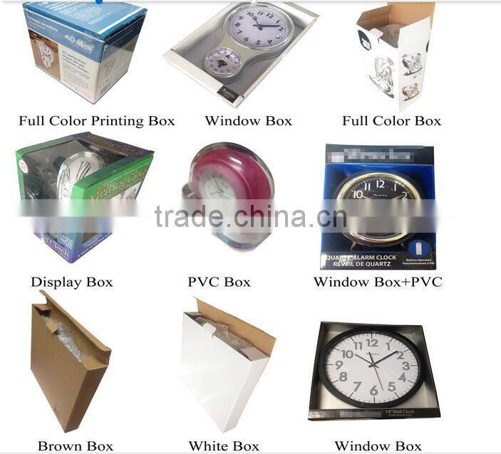 12inch office looking metal clock