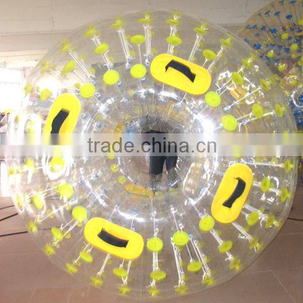 Human hamster ball, clear zorb ball