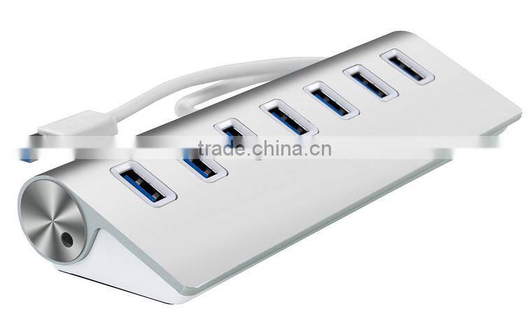 Preminum 7 port usb hub 3.0 driver download high speed from CE/ROHS/FCC certification manufacturers