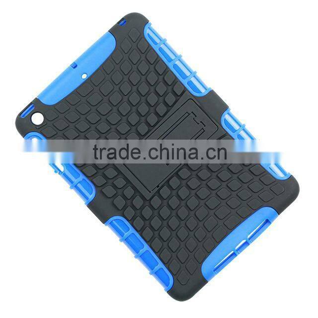 Tablet case TPU pc 2 in 1 stand shockproof case for ipad 1 2 3 , for custom ipad case cover ,for ipad case air