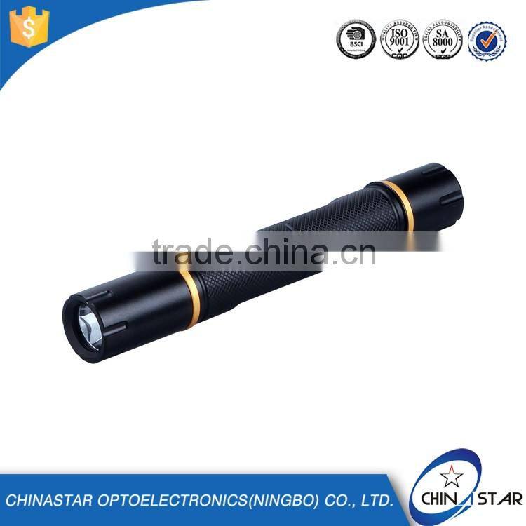 High Power Zoom Mini Rechargeable Led Flashlight