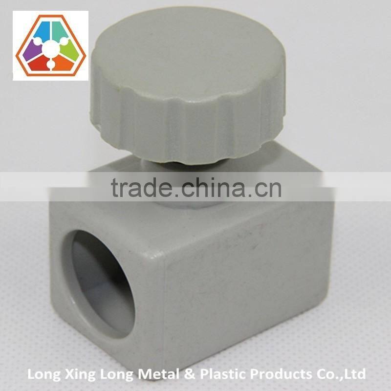 OEM Plastic ABS Square plastic adjuster/connector desk/chair/tube Furniture