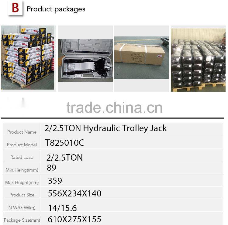 Torin 2/2.5Ton low profile Garage Jack