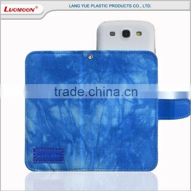 universal denim flip leather mobile phone cover case for Jiayu S3 G5s F2 G4 2 3 4 5 6 7