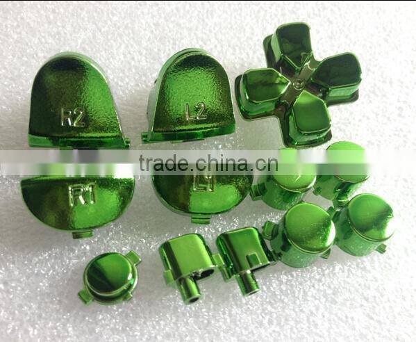 Custom customized shell for PS4 Controller shell Hydro Dipped Chrome Gold Shell Mod Kit golden color