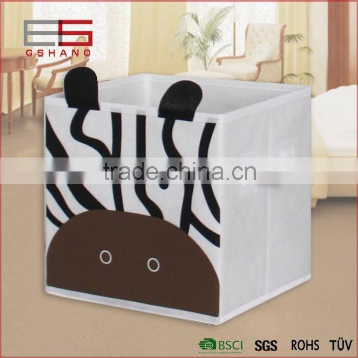 Furniture foldable nonwoven promotional kids storage