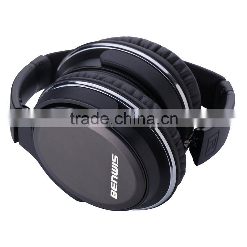 2015 BENWIS H800 wireless headset bluetooth HD stereo voice headphone/earphone with mic for mobile phone,computer