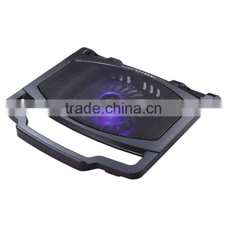 super slim mini foldable notebook cooler pad with 2 fans
