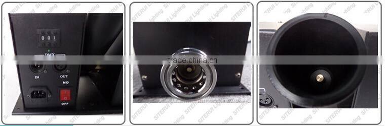 150W DMX Cotrol Strong Shocking Swing CO2 Column Machine CO2 Jet Gun