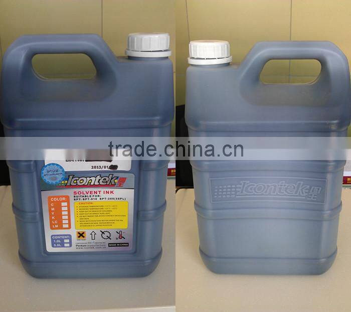 Guangzhou Supply Crystaljet SK4 Solvent Digital Inkjet Ink for Crystaljet 3000, Crystaljet 4000, Crystaljet 6000 series Machine