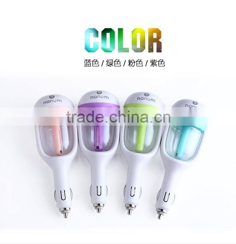 Nanum Car Mini Humidifier Aqueous Aroma Diffuser Air Freshener Atomizer Clearner