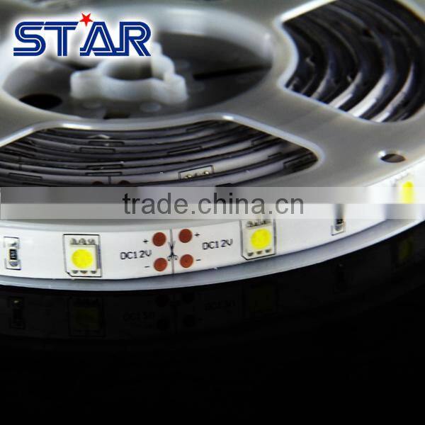 Weiss LED Lichtleiste 30led/m 5050 IP65 DC12V/DC24V 36W