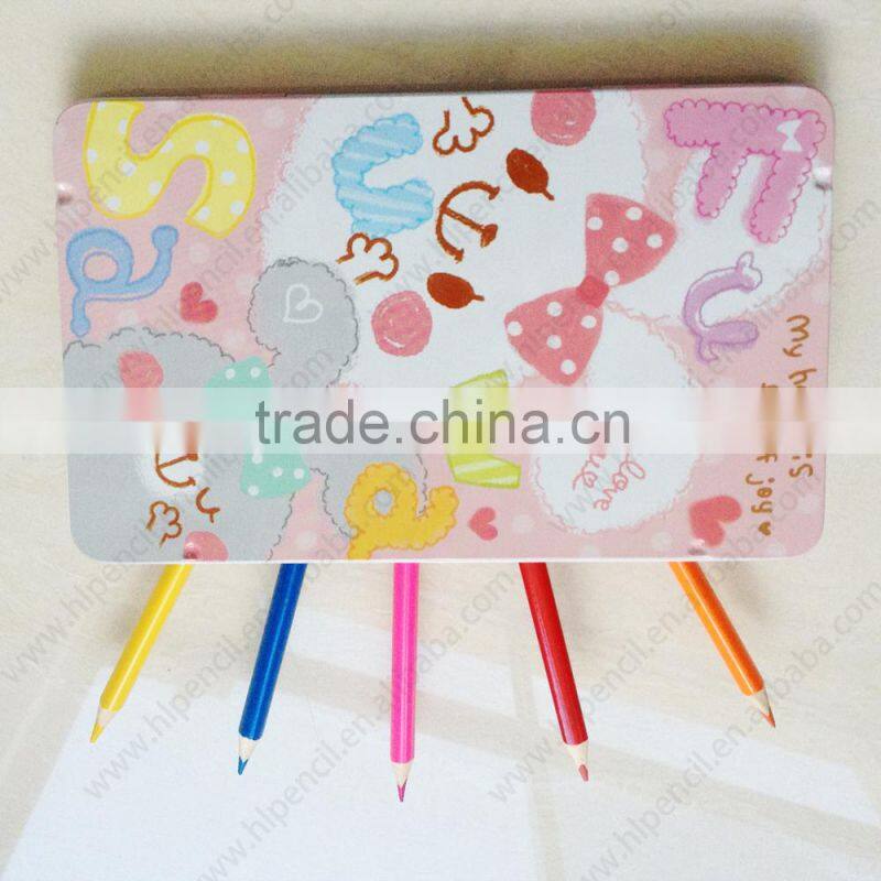 High quality Hexgonal Shape color pencil