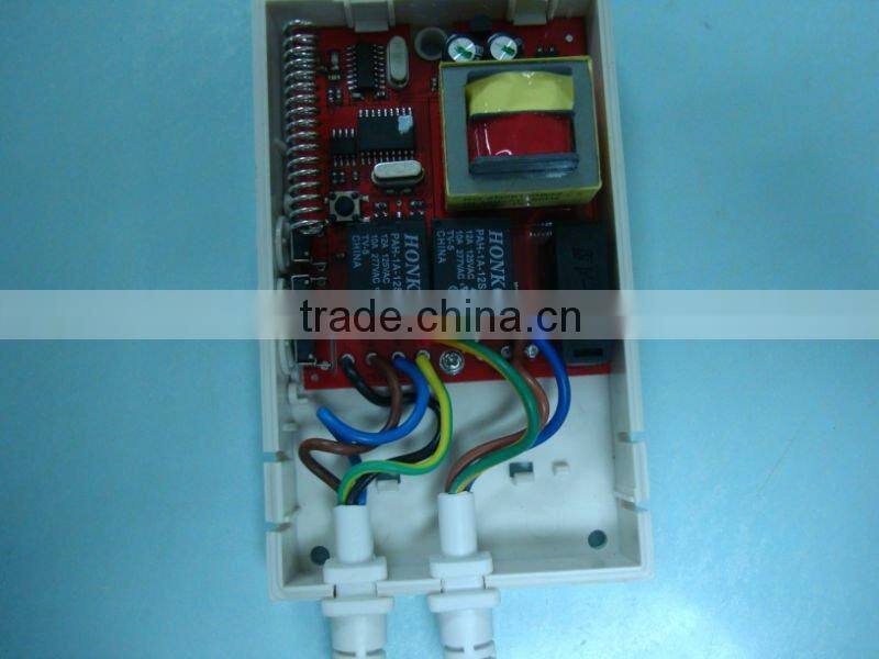 Projection screen remote control