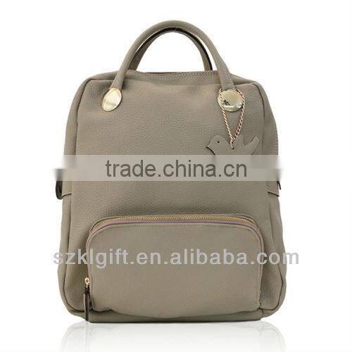 Designed Fashionable Camel Backpack for College Girls