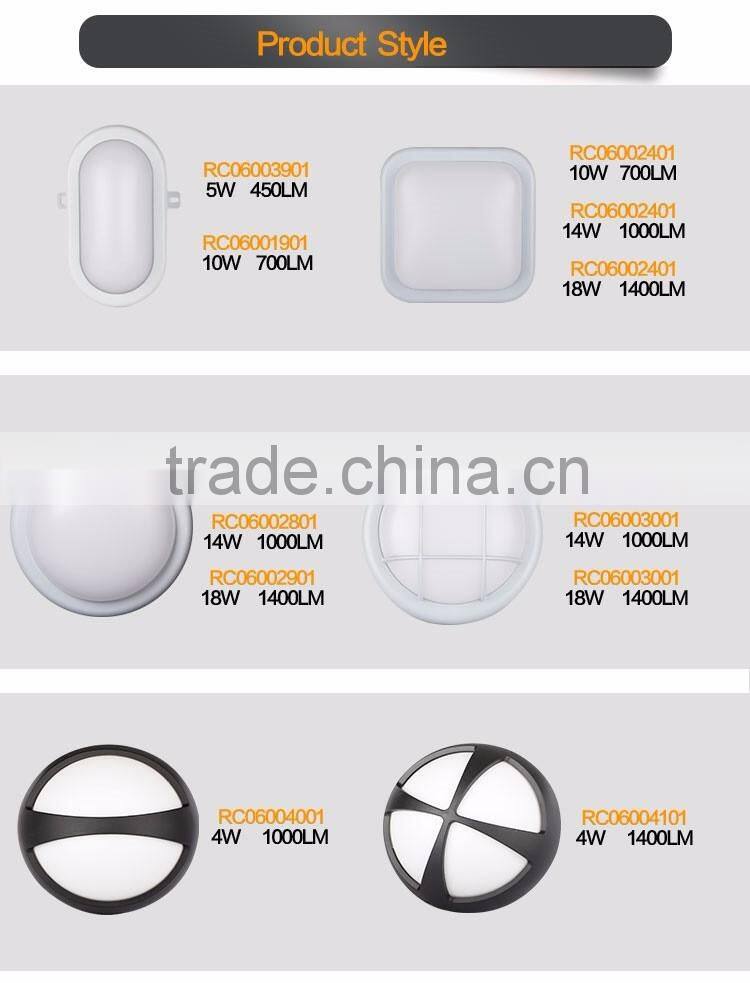 050905 factory directly contemporary lampholder 10w middle size outdoor classic led decorative led home bulkhead wall light