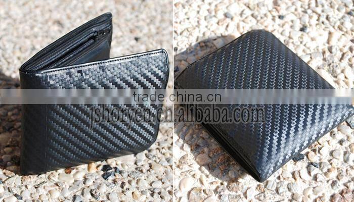 New luxury style Carbon fiber wallet card Wallet factory price