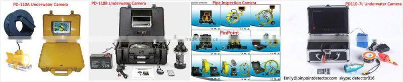 2015 Newest Gadgets IP 68 50M underwater fishing video camera with rechargeable Li-ion battery