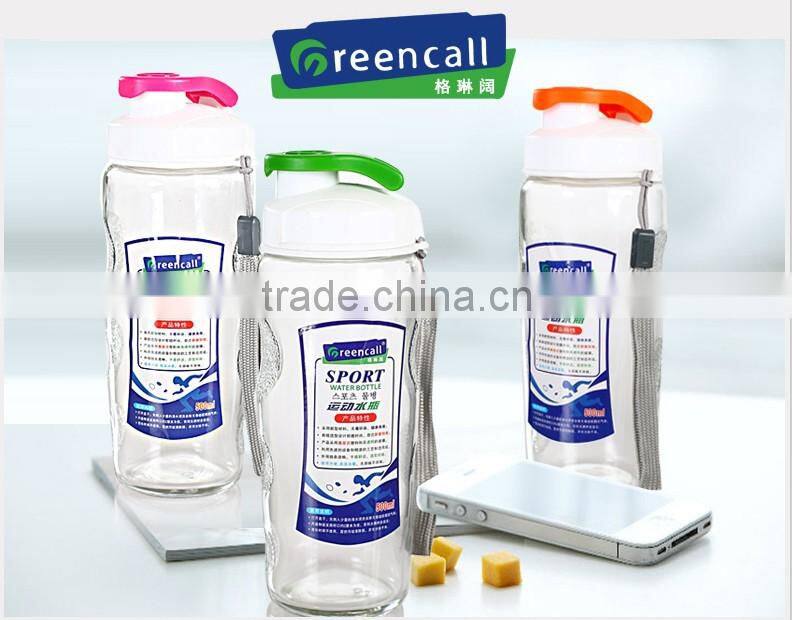 wholesale clear borosilicate glass shaker bottle 500ml