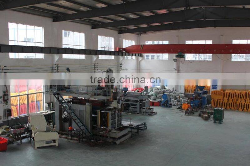 Entrance of the highway water filled barrier safety road barrier