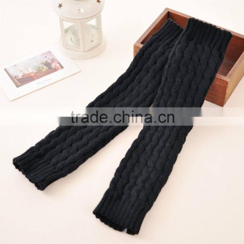 Women boot socks beautiful acrylic leg warmer knit ladies leg warmer boot topper