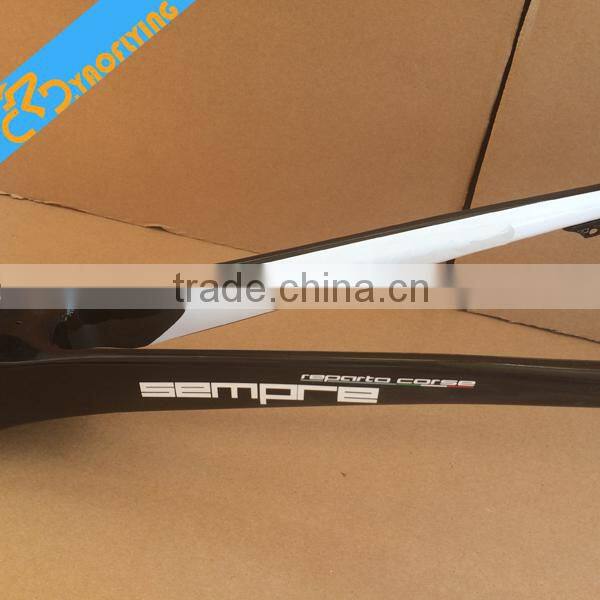 EN Quality Test carbon road bicycle frame Lightweight carbon road bicycle frame beautiful carbon bicycle frame for racing