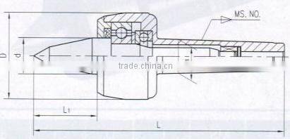 M11 type precision Live Center