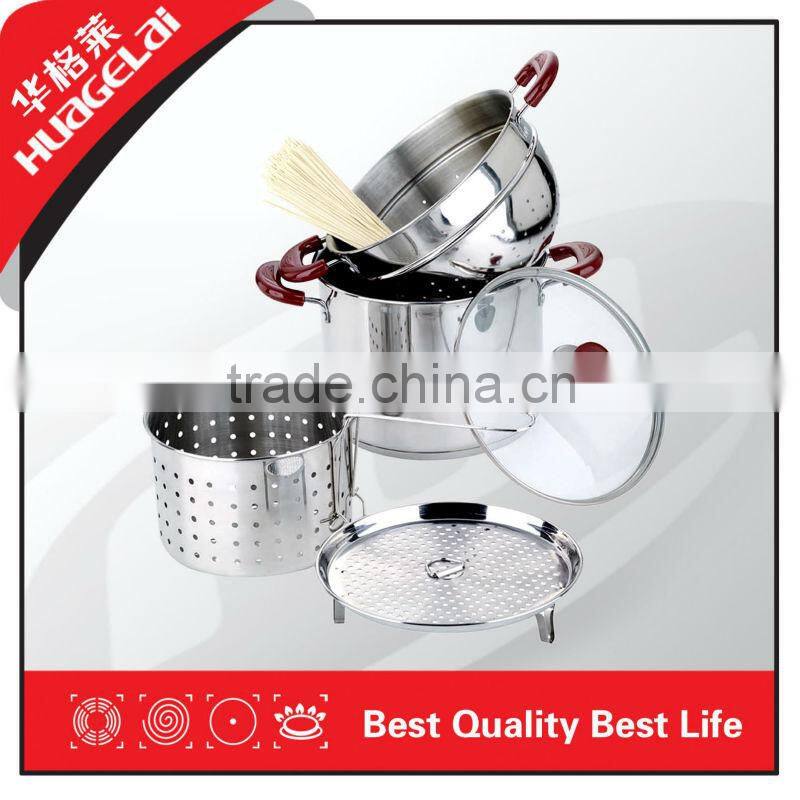 26/28CM Stainless Steel Prestige Pressure Cooker,with steamer