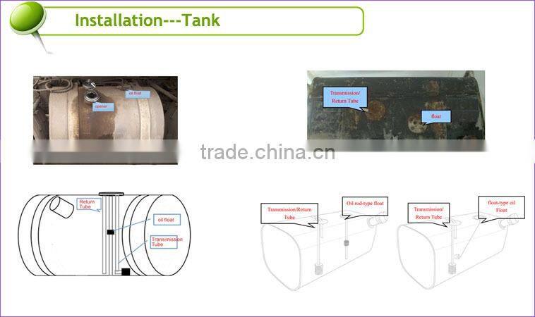 ULS-200 ultrasonic water tank level sensor for gps tracking system RS232 /485 and 0-5v output