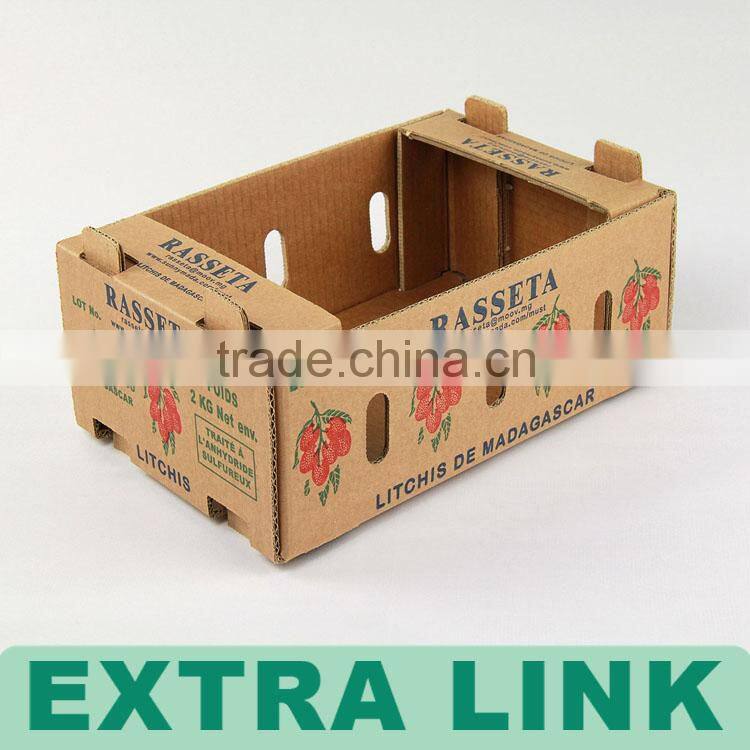 Wholesale Kraft Paper Apple Fruit Gift Box