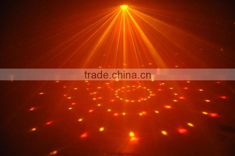 6pcs*1W RGBYWV LCD DMX Crystal ball magic led light