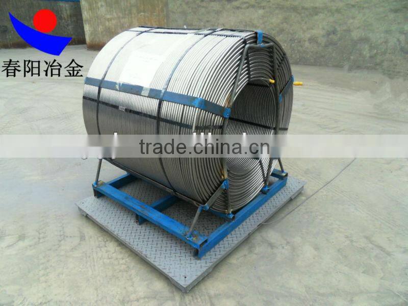 Free Cutting Steel Special Use and alloy wire Type Ca-Si wire Dia13mm