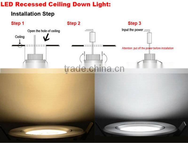 Best quality led down light led with CE ROHS