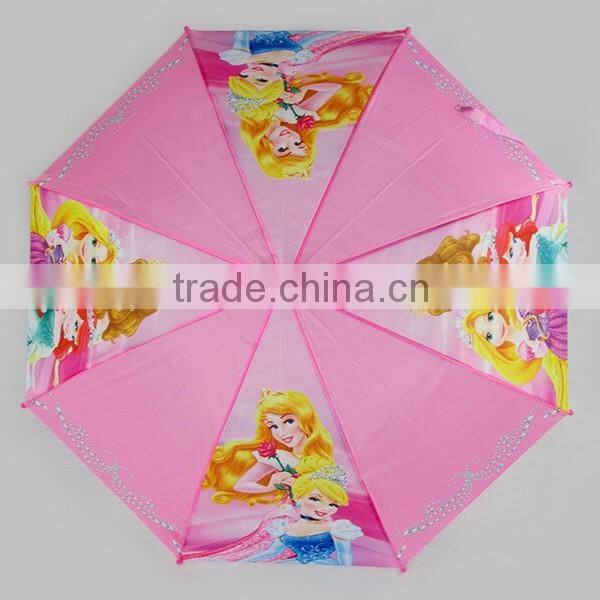 Audit Cartoon character princess print kids umbrella