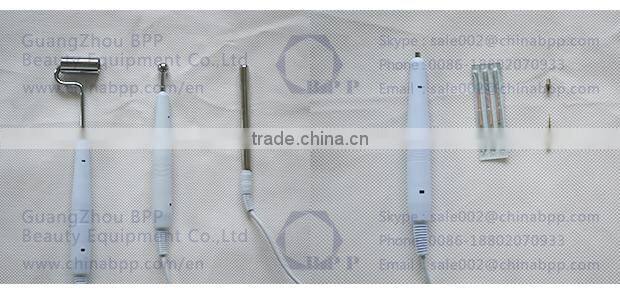 Hot selling 11 in1 multifunction skin analyzer magnifier+ultrasonic+skin polishing machine