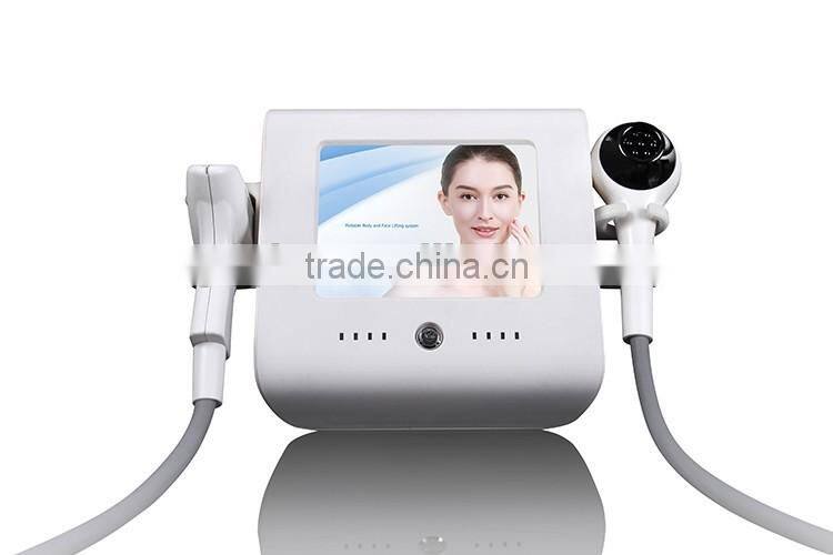 facial lifting fractional thermal rf high intensity focused ultrasound HIFU for face lifting and body