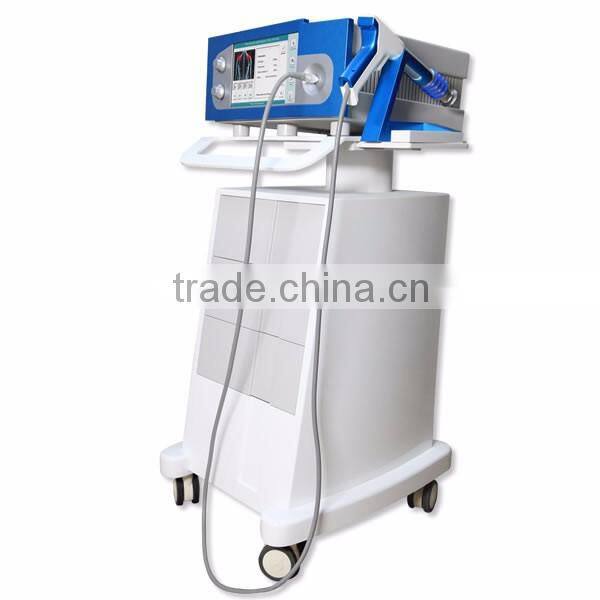 Veterinary medical radial shock wave therapy device