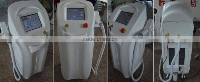 Vertical diode laser hair removal machine price with portable optional