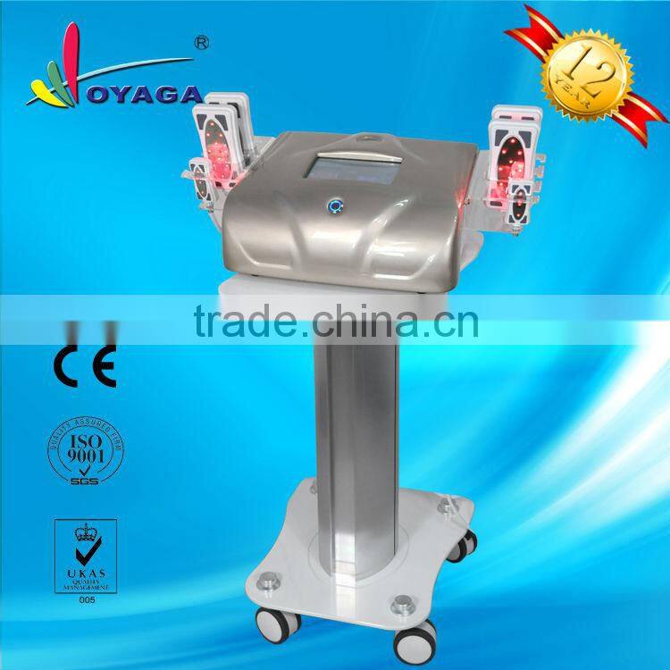 2015 New Arrival Lipo Laser Slimming Equipment /Weight Loss Equipmen With 6 lipo pads VG-600L