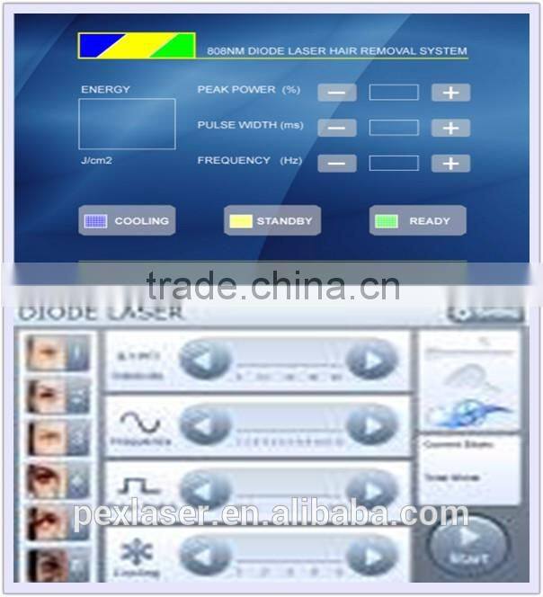 2016 808 nm laser diode portable hair removal
