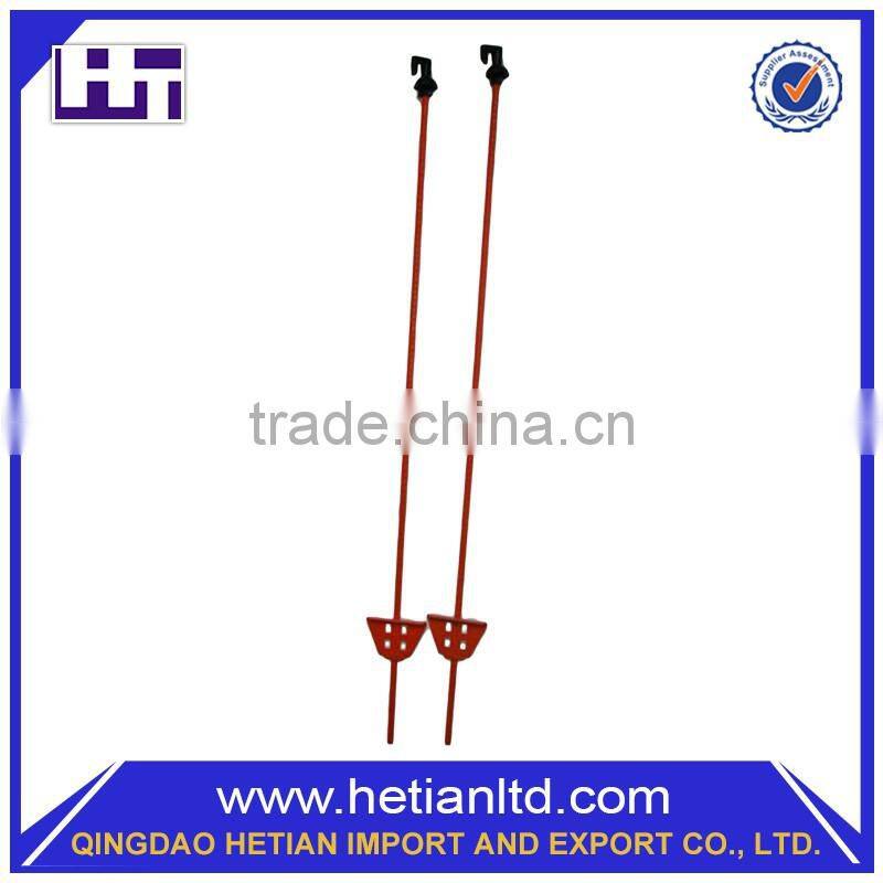 Hot Sale Temporary Cheap Mould With High Quality PVC Oval Spring Steel Fence Post