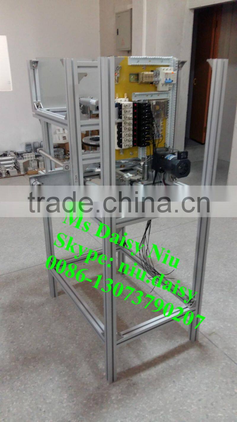 best selling PE stretch film packing machine/PE plastic film wrapping machine/cling film soap packing machine