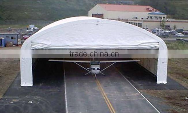 Movable Steel Hangar Shed With PVC Cover