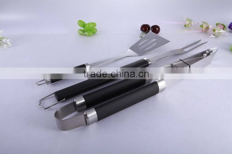 3-piece BBQ tool- Spatula Fork Tong