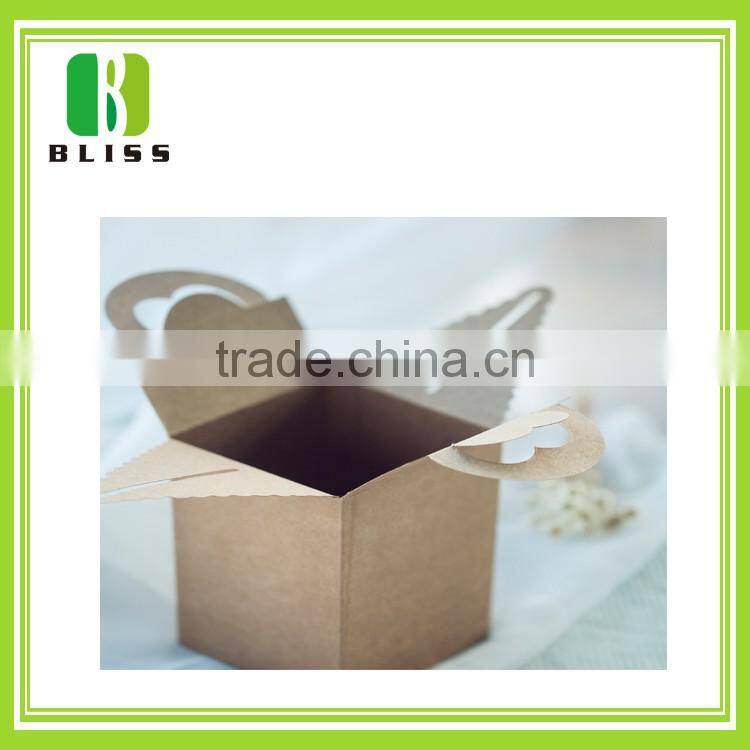 Hot sale wholesale brown kraft gift box customize paper