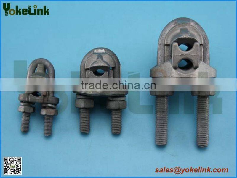 Aluminum Single U bolt Clamp loop dead-end