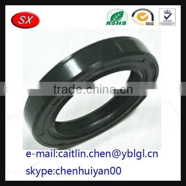 5mm TC Double Lip Rubber Rotary Shaft Oil Seal with Spring