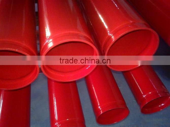 high pressure Hot dipped galvanizing round fire sprinkler steel pipe annihilator pipe