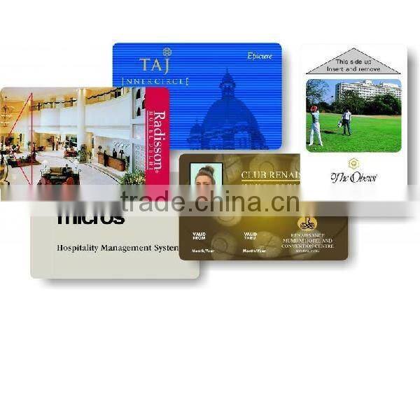 free samples supply PVC magnetic card for corporate