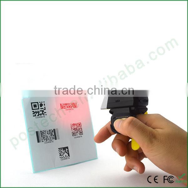 Mini bluetooth 2D barcode scanner, mini portable barcode scanner inventory